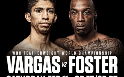 Rey Vargas says he is ready for whatever O’Shaquie Foster brings in WBC Super Featherweight World title clash boxrec betting odds quotes interview fight time date tv channel how to watch oddschecker