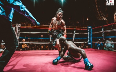 Richie 'Popeye' Rivera stops Roger Guerrero in two star boxing boxrec world rankings amateur professional career fight highlights youtube