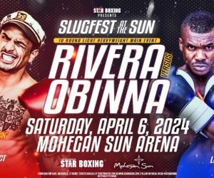 Richie Rivera fights Mathew Obinna on Star Boxing's Slugfest at the Sun card boxrec fight time date tv channel tickets how to watch oddschecker bets