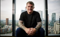 Ricky Hatton previews Anthony Joshua vs Francis Ngannou ko knockout tyson fury next opponent Nigerian roots Cameroonian africa family born in london what tv channel is will it be on