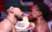 Weigh-In Results: Robeisy Ramirez vs. Isaac Dogboe Robeisy Ramirez vs. Isaac Dogboe weigh-in results, running order and ringwalk times boxrec Jose Enrique Vivas Joet Gonzalez jahi tucker Nikoloz Sekhniashvili how to watch