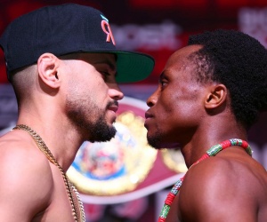 Weigh-In Results: Robeisy Ramirez vs. Isaac Dogboe Robeisy Ramirez vs. Isaac Dogboe weigh-in results, running order and ringwalk times boxrec Jose Enrique Vivas Joet Gonzalez jahi tucker Nikoloz Sekhniashvili how to watch