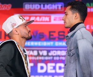 Rafael Espinoza plans to his height advantage but Robeisy Ramirez is confident he has never struggled with taller fighters boxrec wbo world featherweight title fight how to watch running order results live stream predictions preview