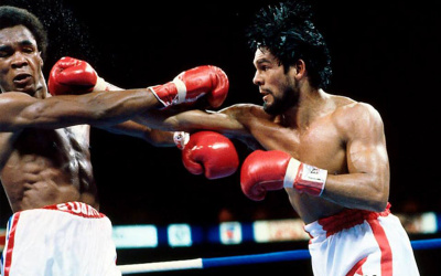 Celebrating 40th anniversary of Roberto Duran vs Sugar Ray Leonard