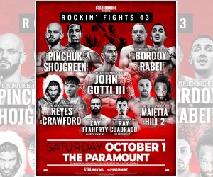 Star Boxing announce full line-up for “Rockin’ Fights” 43 on October 1st lyubomyr pinchuk vs joel shojgreen tickets fight time date tv channel how to watch predictions oddschecker betting odds