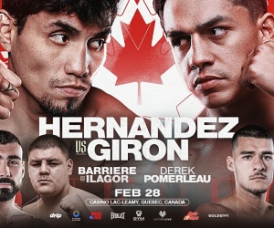 Rocky Hernandez vs Rene Tellez Giron top Matchroom's first ever Canadian event gym group eddie hearn boxrec tickets yvon michel wiki tickets quebec time difference uk