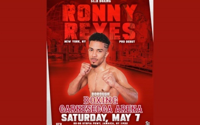 New York Ring Masters Champion Ronny Reyes joins Star Boxing ahead of May 7 pro debut interview amateur record boxrec tickets borough boxing joe de guardia watch tv channel live stream links interview