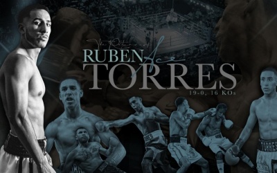 Undefeated lightweight star Ruben “Ace” Torres back in action on November 26 against Eduardo Estela boxrec tickets fight time date tv channel undercard oddschecker how to watch
