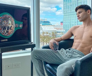 boxrec Ryan Garcia fight highlights wiki fight date fight time boxing WBC Mario Barrios