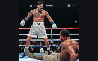 Ryan Garcia devin haney new york ban boxing drugs test B-sample results for Devin Haney fight confirmed as positive