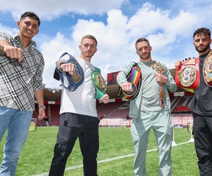 Ryan Garner vs Reece Bellotti launch press conference quotes live on dazn betting odds fight preview royston barney-smith frank warren boxrec danny quartermaine