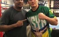 Jake Paul coach Rydell Booker predicts winner of Tyson Fury vs Oleksandr Usyk prediction boxrec wiki wbc youth heavyweight campion no.1 amateur america