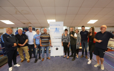 George Groves backs new partnership to tackle mental wellbeing in young people in memory of Sam Bezzina powerday icap london