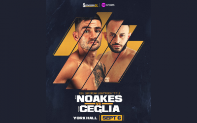 Sam Noakes set to defend European lightweight title to mandatory challenger boxrec fight time date tv channel live stream links