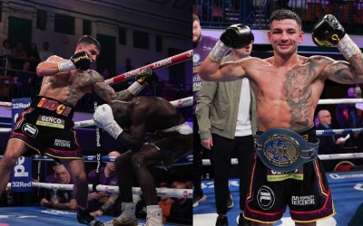 Sam Noakes defeats Yvan Mendy to win European lightweight title boxrec fight time date tv channel watch highlights next world titles frank warren