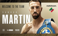European Super-Lightweight Champion Sandor Martin signs with Matchroom as he targets more titles