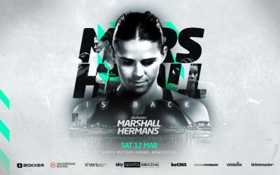 Savannah “The Silent Assassin” Marshall WBO boxrec Femke Hermans next next fight 2021 tickets boxxer sky sports how to watch Claressa Shields oddschecker betting odds bets