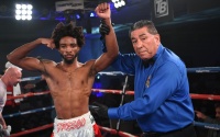 Unbeaten featherweight Sean Brewer scores first round KO over Christian Renteria boxrec fight time date watch highlights professional amateur career record