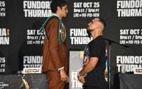 WBC super-welterweight world champion Fundora battles Thurman in PBC Pay-Per-View main event in March how to watch betting odds cancelled hand injury rescheduled results who wins predictons tickets axs.com