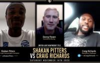 Shakan Pitters and Craig Richards exchange war of words in Seconds Out video ahead of November clash 