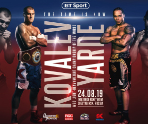Sergey Kovalev vs Anthony Yarde betting options