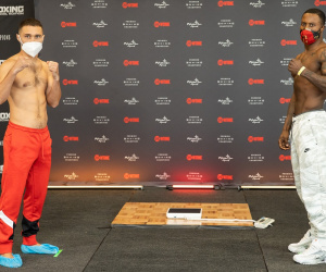 Sergey Lipinets vs Custio Clayton weights weigh in
