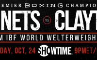 Former World Champion Lipinets Battles Unbeaten Custio Clayton for Interim IBF Welterweight Title Live on SHOWTIME® Saturday, October 24 Headlining a Premier Boxing Champions Event preview predictions anaysis