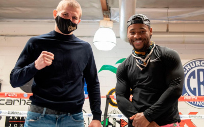 Undefeated WBC Continental Americas super-welterweight champion Serhii Bohachuk next fight revealed boxrec ko ratio 18 kos knockouts Ukraine Brandon Adams February 25