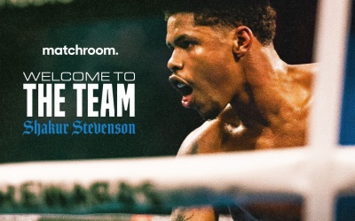 Shakur Stevenson signs with Matchroom ahead of WBC lightweight title against Joe Cordina on October 12 defence dazn how to watch ppv ritadh wiki boxrec predictions oddschecker