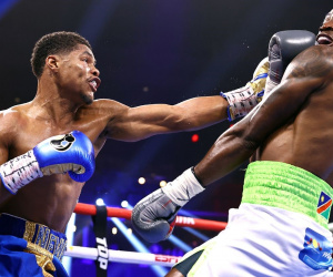 Shakur Stevenson vs Jeremiah Nakathila results watch who won next fight boxrec report youtube highlights knockout reel ko