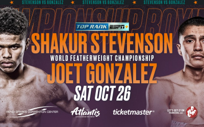 Shakur Stevenson vs Joet Gonzalez