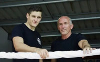 Barry McGuigan proudly praises his son Shane boxrec amateur career national titles professional boxing whitstable kent faversham boxing coach club won titles aba blane carl frampton irish