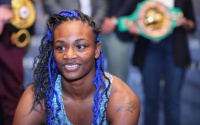 Claressa Shields reveals two causes she will fight for ahead of PPV main event against Eve Dicaire , Fite TV, Undisputed champion,  Boxrec, WBC, Shields vs Dicaire