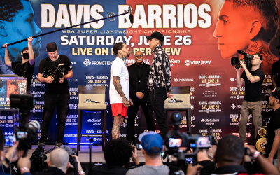 Gervonta Davis ready to 'teach a lesson' to Mario Barrios ahead of explosive WBA title clash in Atlanta