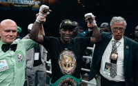 Souleymane Cissokho climbs off canvas twice to retain WBC Silver welterweight title results fight highlights  Egidijus Kavaliauskas knockdowns knockout ko