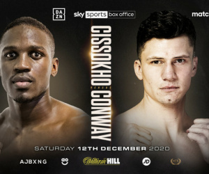 Former Olympic medalist Soulymane Cissokho will clash with Kieron Conway