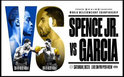 Errol Spence Jr and Danny Garcia preview clash in December and are 'ready to go'