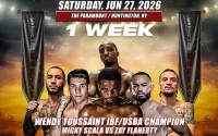 Star Boxing Rockin' Fights 54 full card announced new york promoter Joe DeGuardia The Paramount in Huntington Saturday, June 27 boxrec wiki