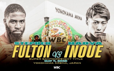 Stephen Fulton vs Naoya Inoue postponed fight may june new date cancelled training injury Yokohama Arena in Yokohama Japan july