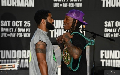 WBC champions Stephen Fulton Jr. and O’Shaquie Foster preview their 'Battle of Champions' clash