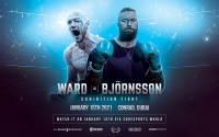 How to watch Steven Ward vs Hafthor ‘The Mountain’ Bjornsson exhibition bout fight time date tv channel live stream links website free betting odds oddschecker boxrec amateur professional record career eddie hall