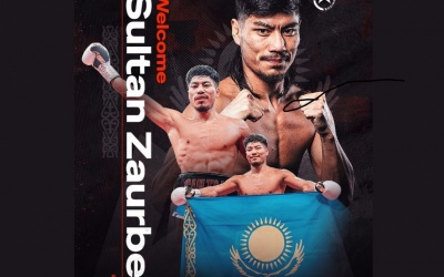 Sultan Zaurbek signs with Wasserman Boxing then warns super featherweights The Kazakh King is coming for the crown wiki boxrec next fight highlights how to watch live stream links DAZN
