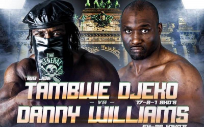 Tambwe "General Big Joe" Djeko takes on Mike Tyson conqueror Danny Williams