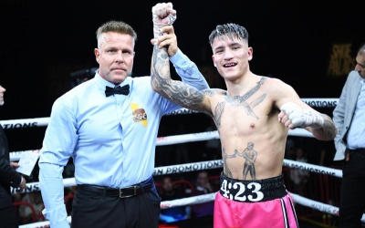 Unbeaten lightweight prospect Tayden Beltran defeats Cesar Villarraga then reveals his next plans boxrec fight time date tv channel how to watch full highlights