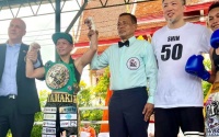 Tenkai Tsunami 105 pounds wbc silver female womens boxing boxrec watch full fight highlights Siriporn Taweesuk amateur career professional record interview