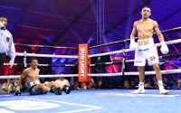 Takeover Reloaded Teofimo Lopez stops Pedro Campa in super-lightweight debut josh taylor watch fight time date tv channel youtube full next tickets interview regis prograis who wins