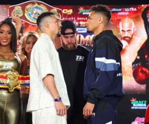 Teofimo Lopez declares he is “the big clown of boxing" and aims to make everyone laugh jamaine ortiz fight time press conference notes quotes how to watch what start ringwalks