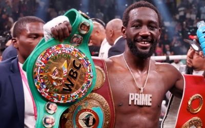 Terence Crawford loses undisputed status after he was stripped of his IBF title Jaron "Boots" Ennis interim champion title elevated to welterweight IBF president Daryl Peoples rankings world boxrec errol spence jr. rematch