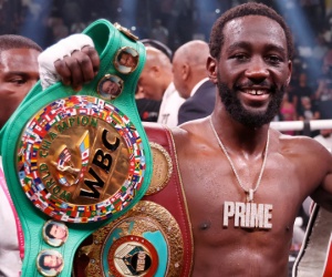 Terence Crawford loses undisputed status after he was stripped of his IBF title Jaron "Boots" Ennis interim champion title elevated to welterweight IBF president Daryl Peoples rankings world boxrec errol spence jr. rematch