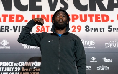 Terence Crawford dismisses Illia Topuria fight: “Nowhere near on the level of Conor McGregor”
